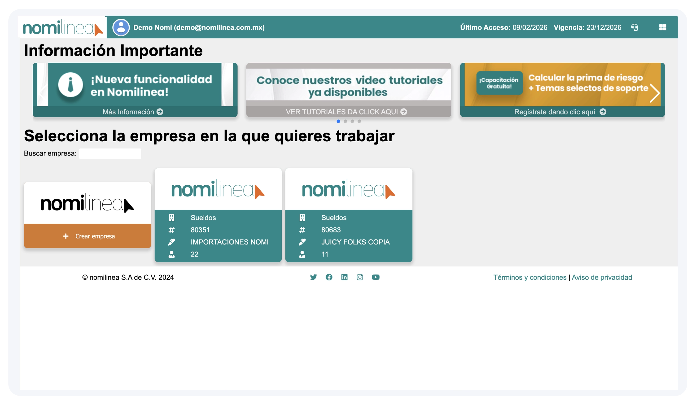 Dashboard Actualizado